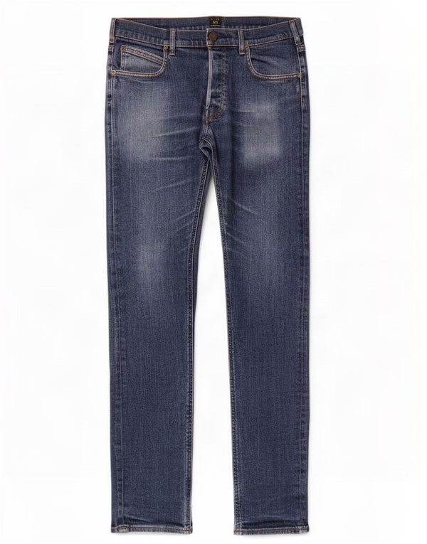 Męskie jeansy Lee Daren Straight W36 L32, niebieskie, bawełniane