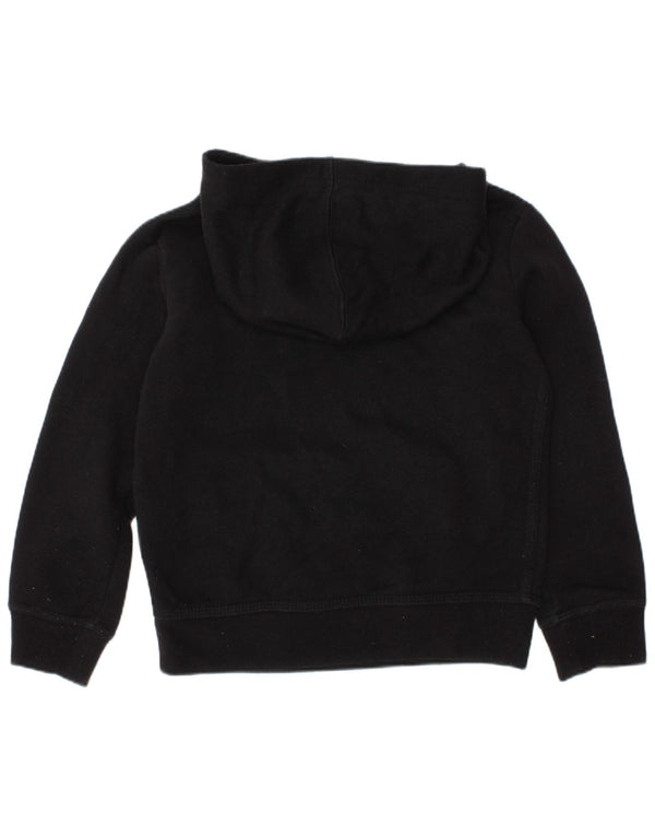NIKE Boys Hoodie Jumper 3-4 Years XS Black Cotton