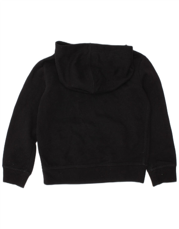 NIKE Boys Hoodie Jumper 3-4 Years XS Black Cotton