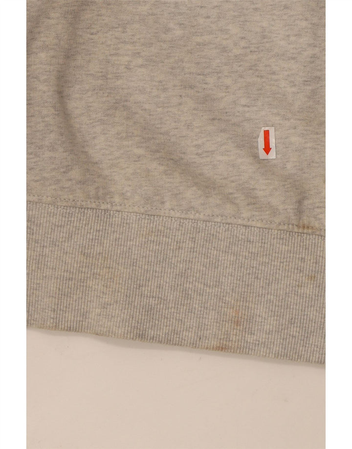 Damski sweter oversize DICKIES z zamkiem błyskawicznym, UK 18 XL, szara bawełna