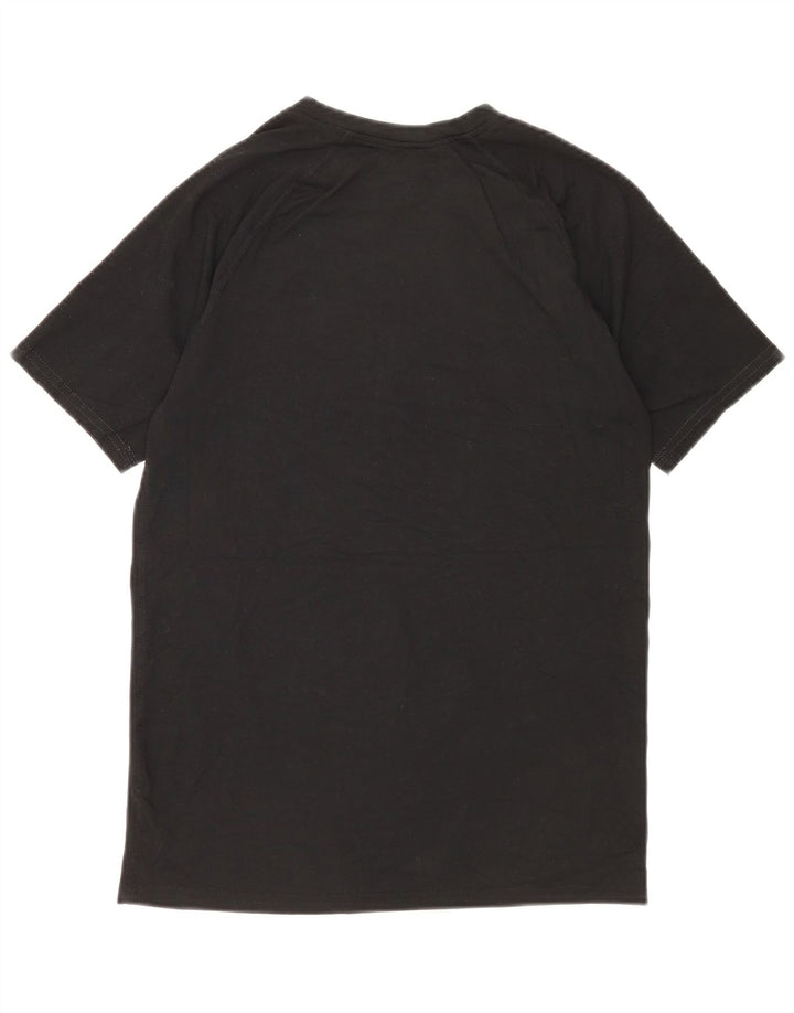Męska koszulka t-shirt Russell Athletic Dri-Power, UK 38/40, średni czarny poliester