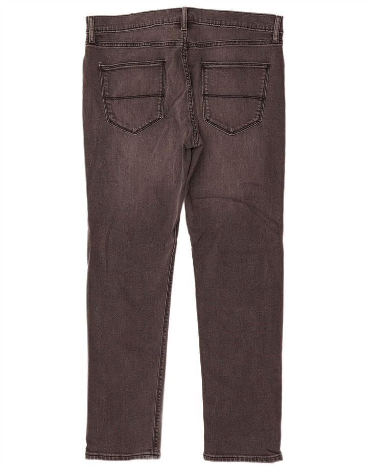 Marks & Spencer Męskie jeansy slim W34 L31 Szara bawełna
