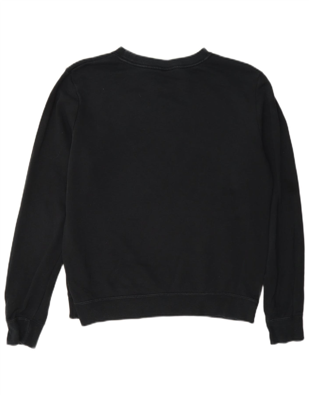 Damska bluza dresowa Nike z grafiką oversize, UK 10, mała, czarna, bawełniana