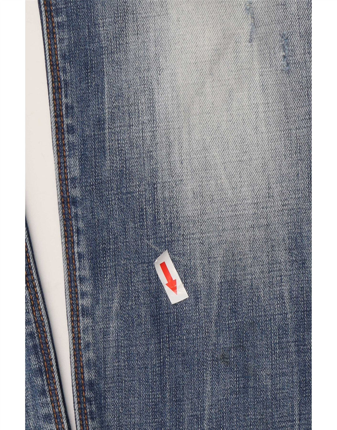 Męskie jeansy Superdry Corporal Distressed W31 L32 Niebieskie, bawełniane