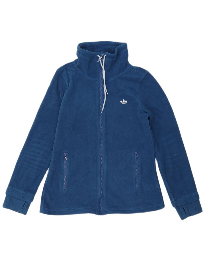 Damska kurtka polarowa Adidas Graphic EU 42 Średni niebieski poliester