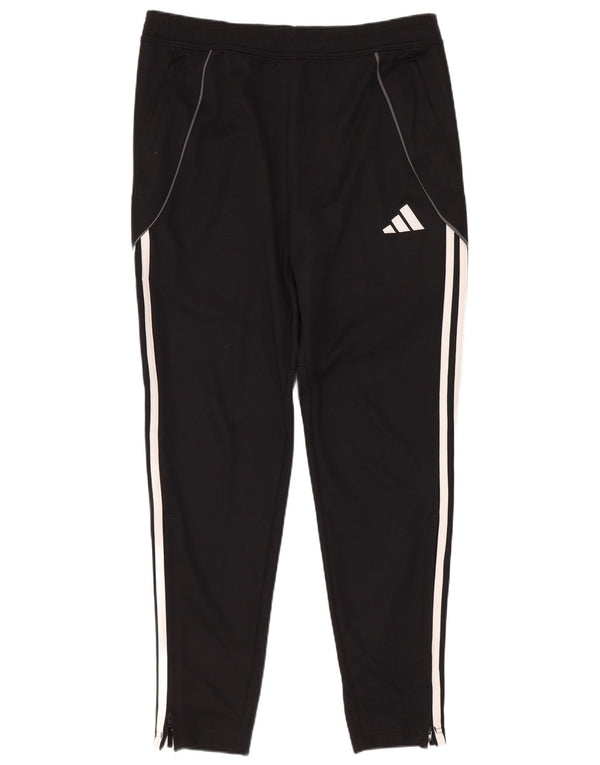 Męskie spodnie dresowe Adidas Aeroready Slim Fit, średni czarny poliester