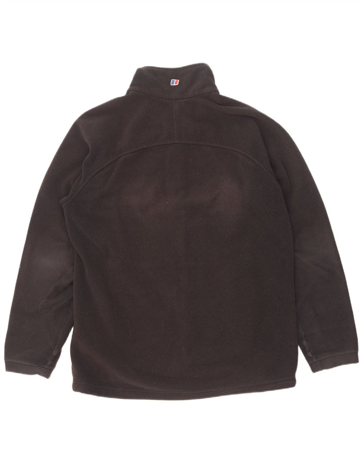 Męska kurtka polarowa Berghaus z podszewką UK 42 XL, czarna, poliester