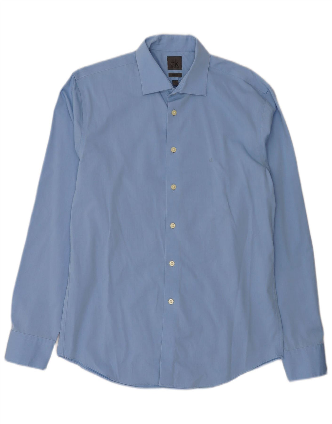 Koszula męska Calvin Klein Slim Fit rozmiar 40 15 3/4 Średni niebieski klasyczny