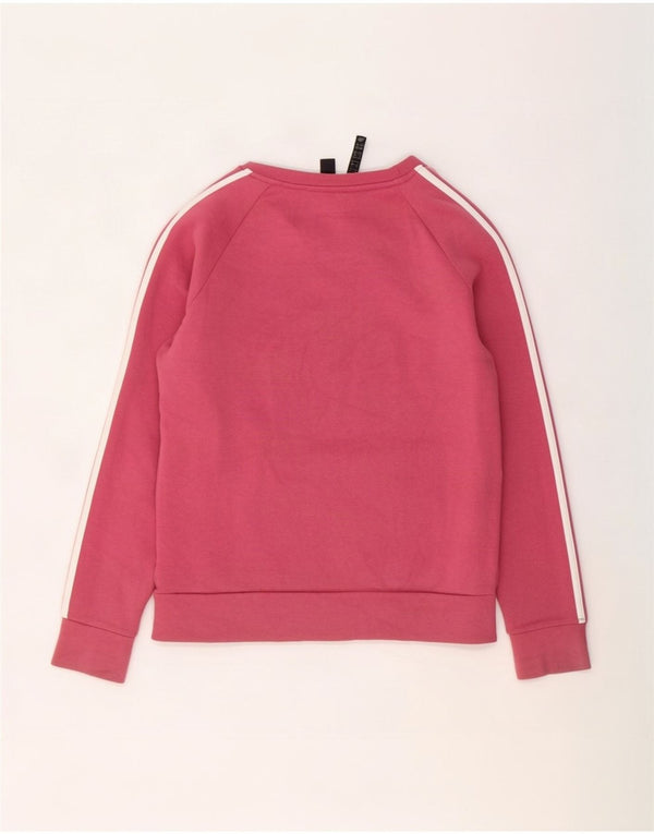 Damska bluza Adidas Jumper UK 12/14 Średni różowy bawełniany