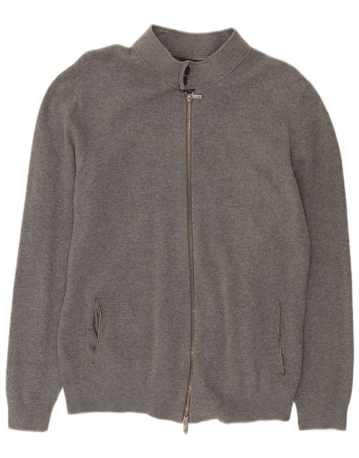 Sweter damski Massimo Dutti UK 16, duży, szary