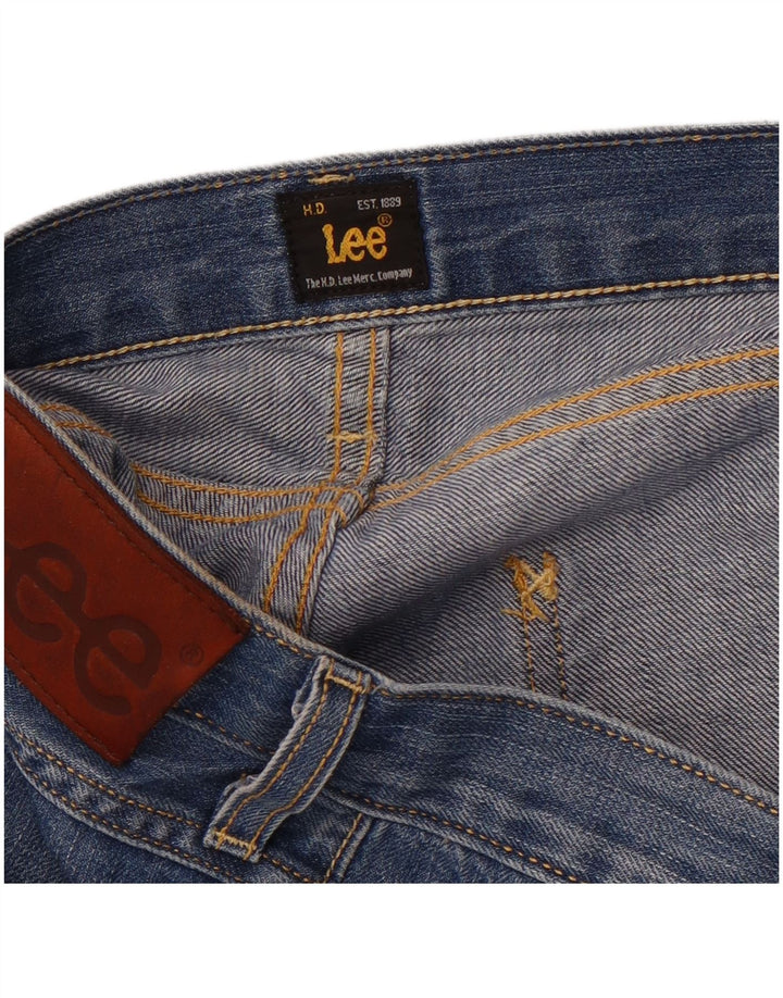 Męskie spodenki jeansowe LEE W34, duże, niebieskie
