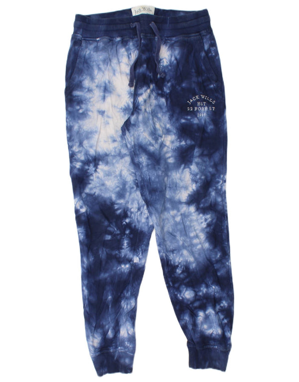 Damskie spodnie dresowe Jack Wills Joggers UK 10 Small Navy Blue Tie Dye
