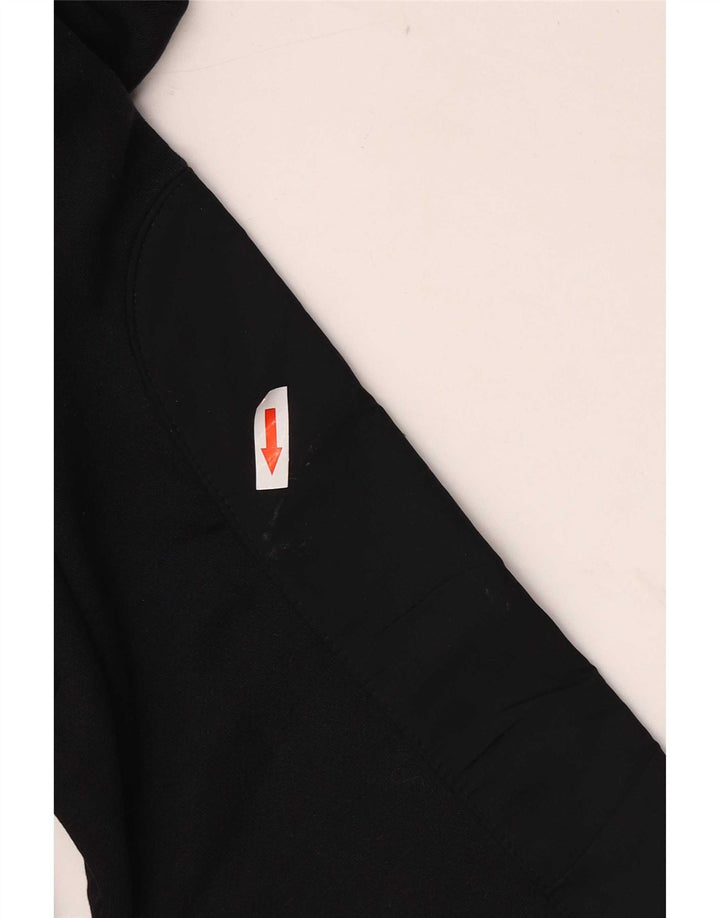 Męski sweter z kapturem Nike Graphic o regularnym kroju, mały, czarny, bawełniany