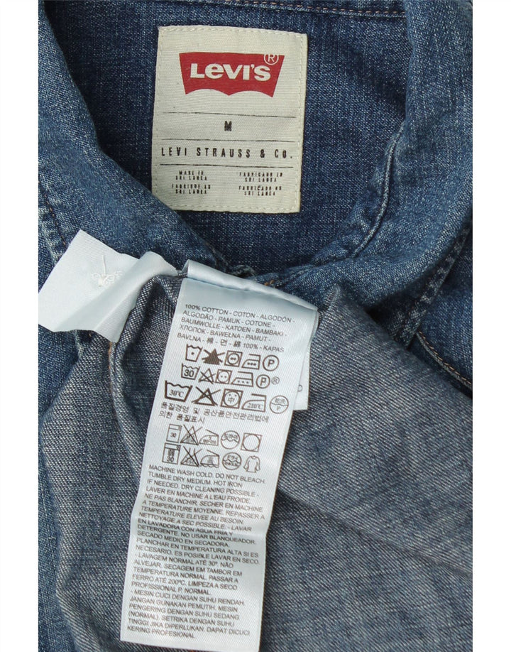 Męska koszula dżinsowa Levi's w kolorze średnioniebieskim