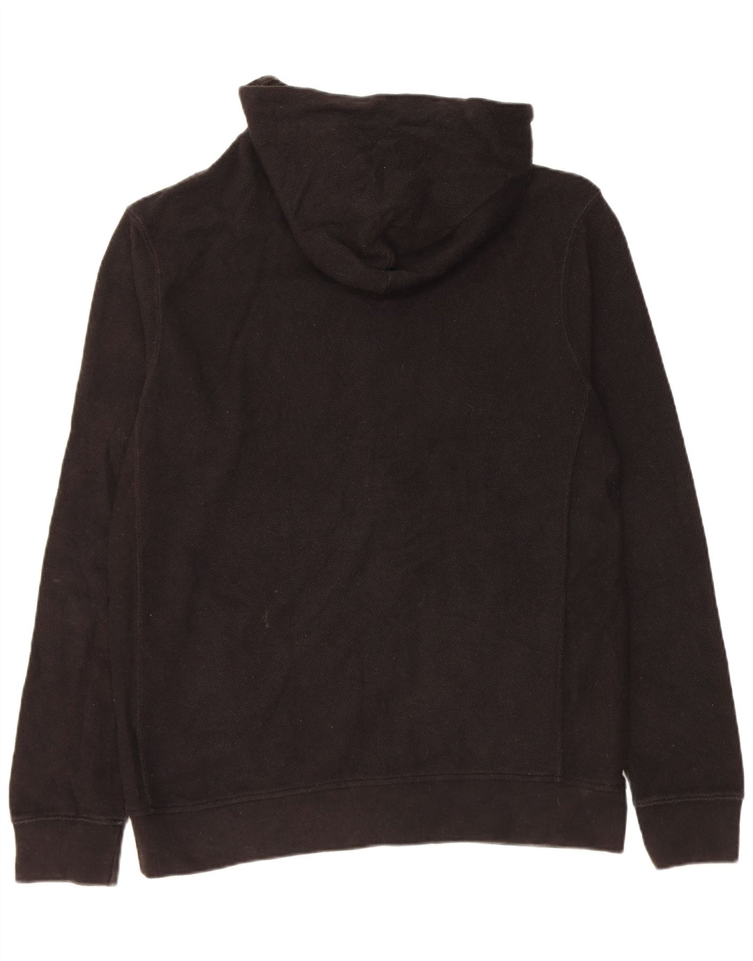 Męski sweter Zara z kapturem i zamkiem, 2XL, czarna bawełna