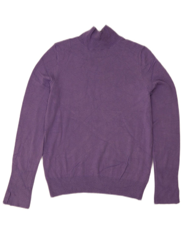 Sweter damski Zara z golfem UK 10, mały fiolet