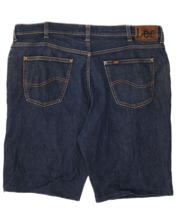 Męskie spodenki jeansowe LEE Brooklyn W40 XL, granatowe, bawełniane