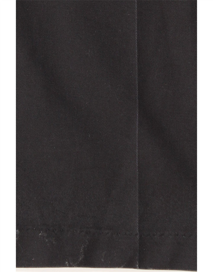 Spodnie męskie IZOD proste chino W34 L34 granatowe bawełniane