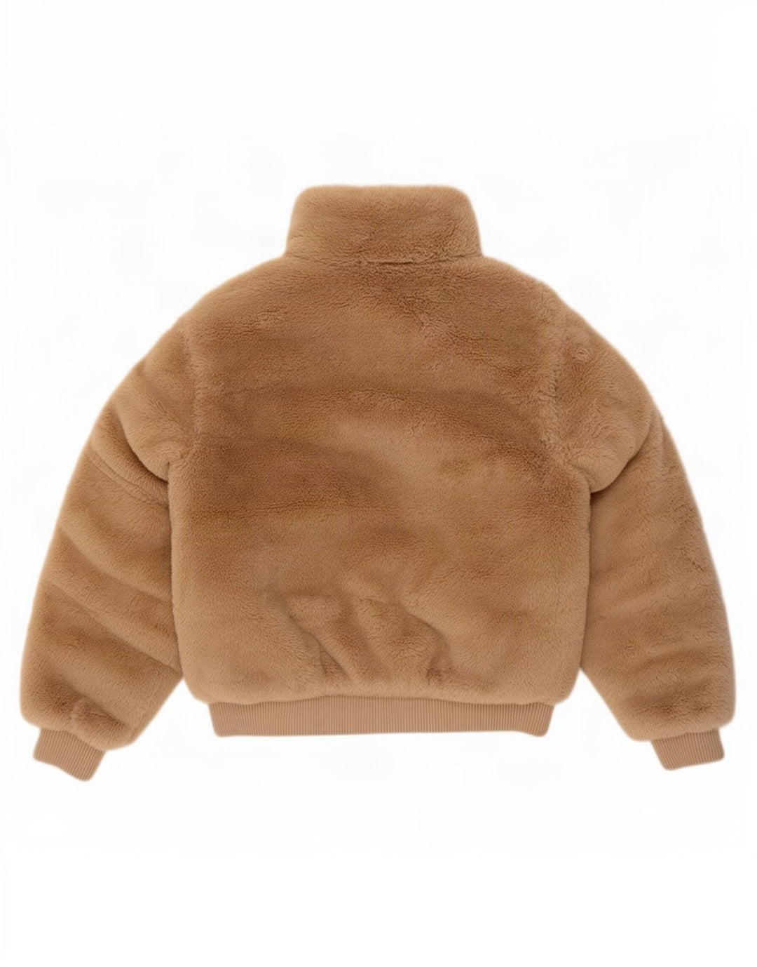 Kurtka Bomber Dziewczęca Zara Teddy Bear 9-10 lat Beżowy Poliester