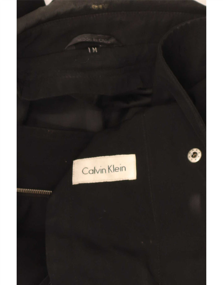 Płaszcz męski Calvin Klein o regularnym kroju UK 38, średni czarny