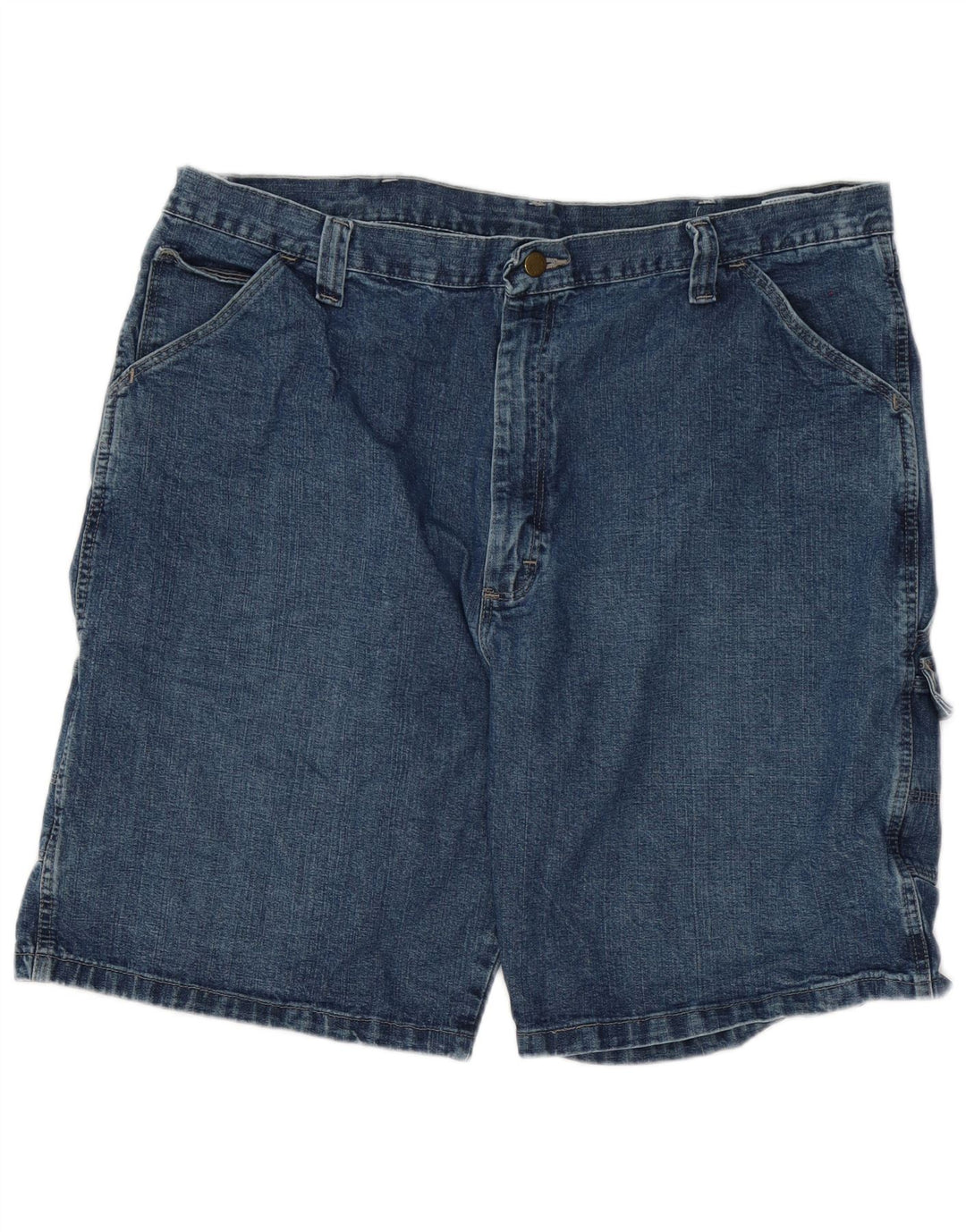 Męskie spodenki jeansowe Wrangler Cargo W40 XL, niebieskie, bawełniane