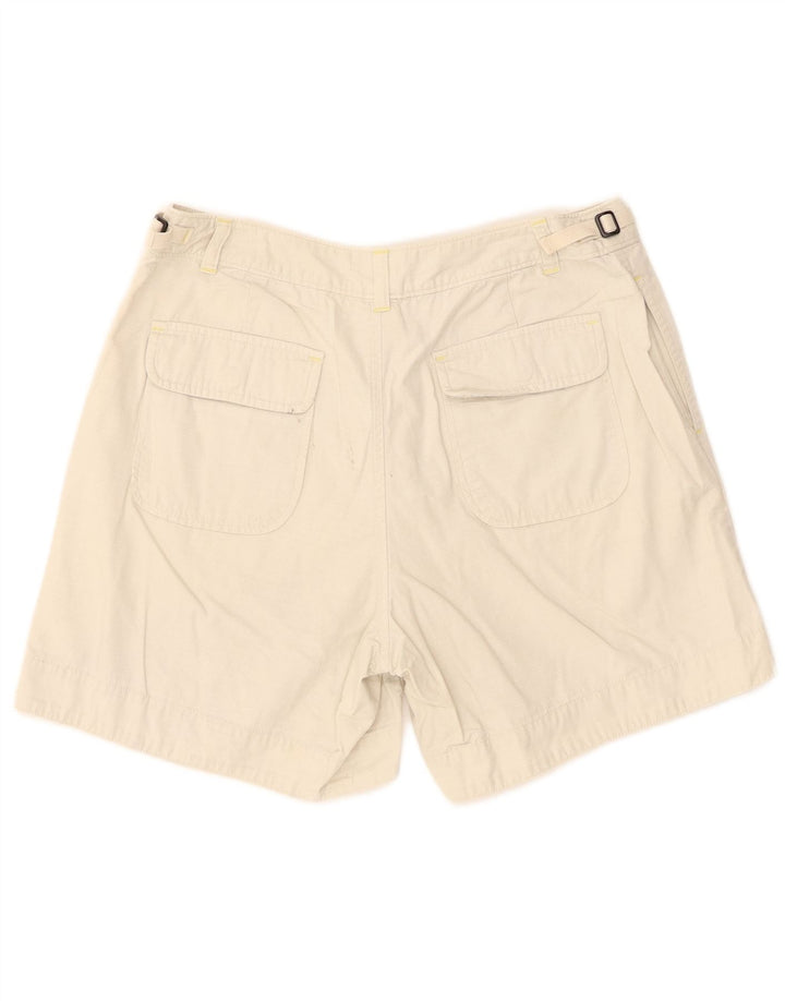 Damskie spodenki Chino Gap US 8 Medium W28, beżowa, bawełniana kratka