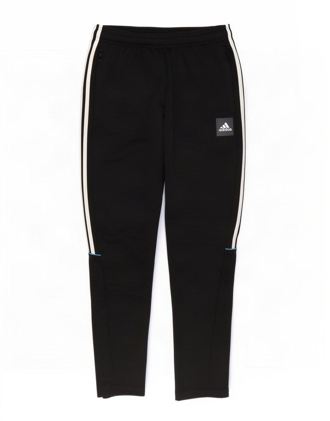 Męskie spodnie dresowe Adidas Aeroready, średni czarny poliester