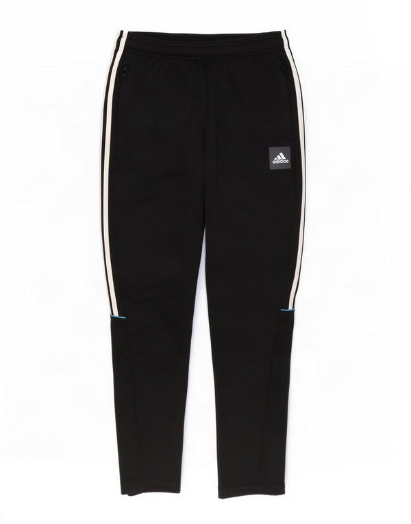 Męskie spodnie dresowe Adidas Aeroready, średni czarny poliester