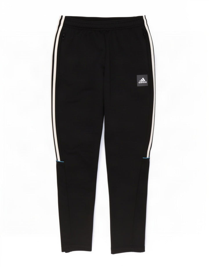 Męskie spodnie dresowe Adidas Aeroready, średni czarny poliester