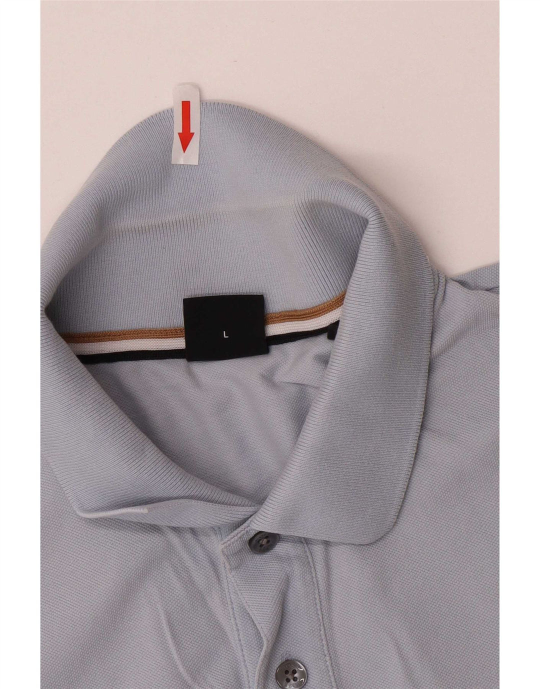 Męska koszulka polo Hugo Boss, duża niebieska