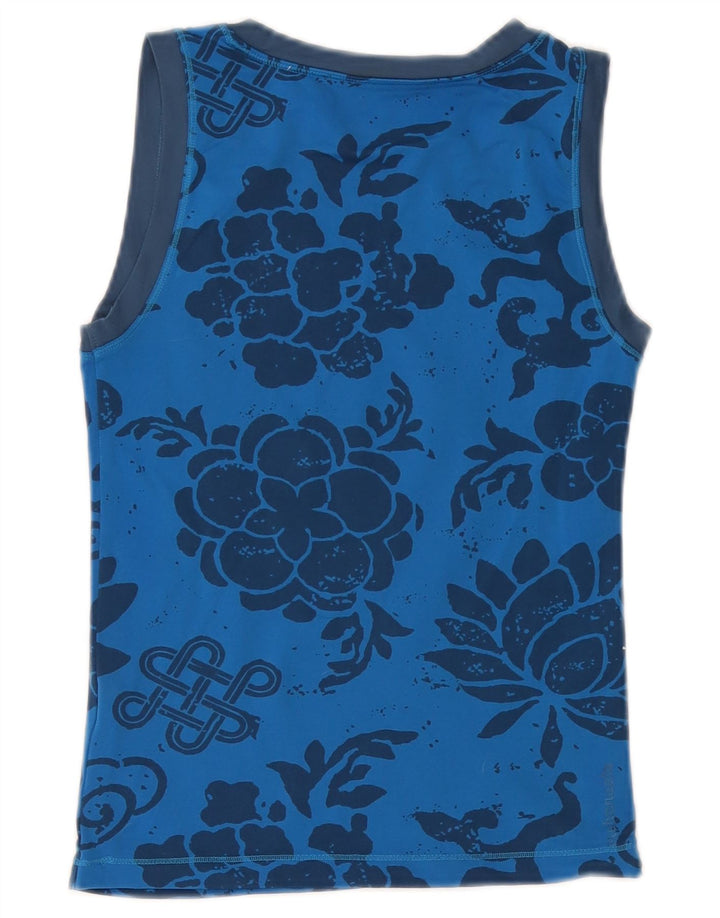 Damska kamizelka z grafiką PUMA Top UK 10 Small Blue Floral
