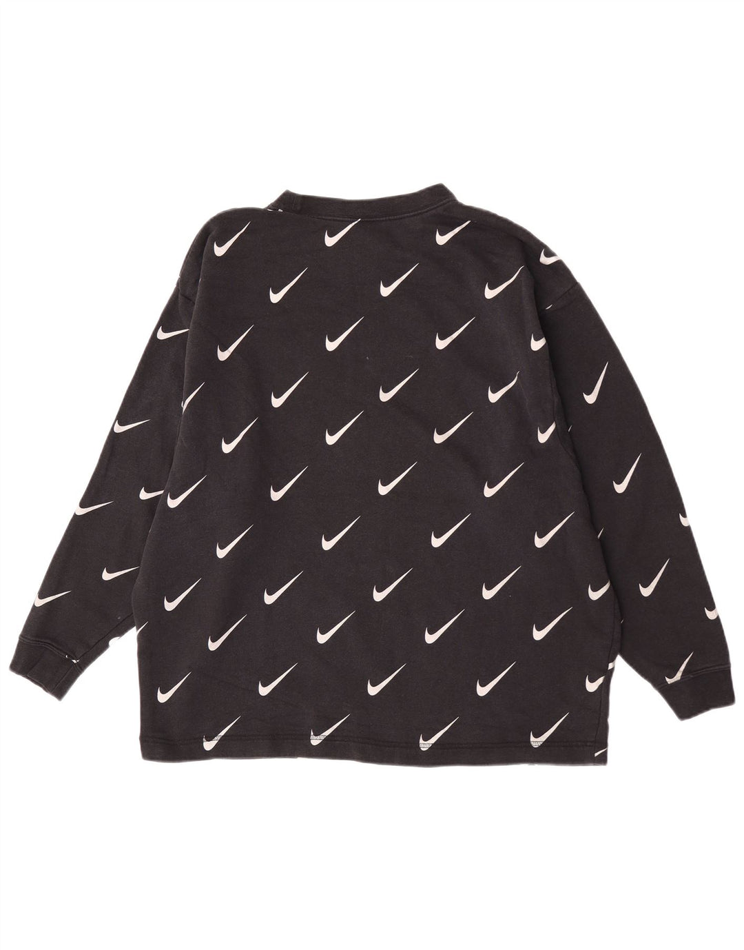 Męski sweter z grafiką Nike, duże czarne logo