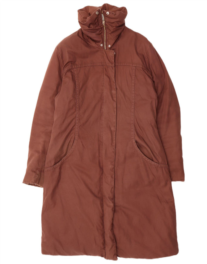 Płaszcz damski Trussardi Jeans IT 48 XL, brązowa bawełna