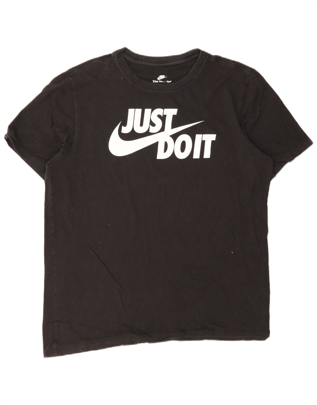 Męski T-shirt z grafiką Nike, duży, czarny, bawełniany