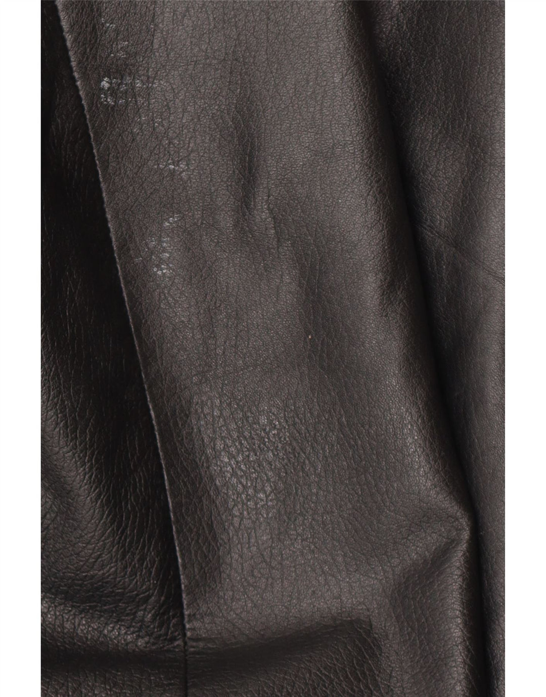 Vintage męska kurtka skórzana UK 38 średniej czarnej skóry