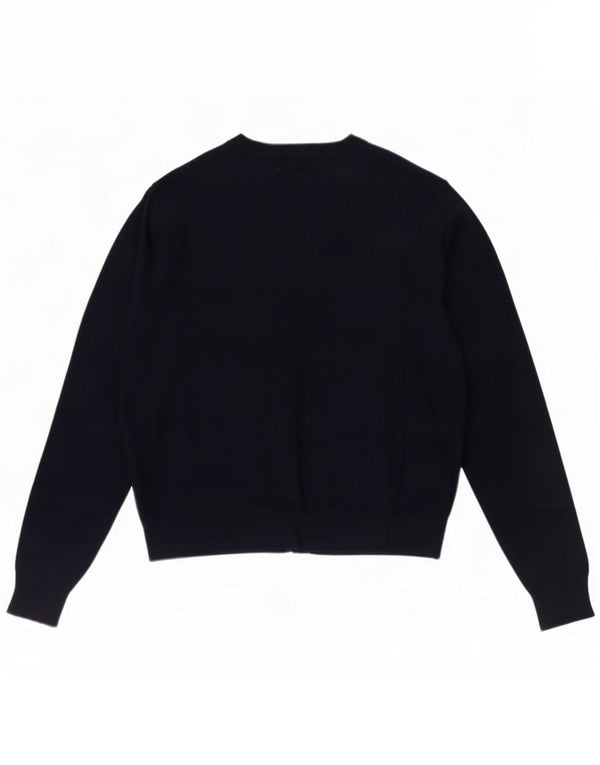 Sweter damski Marks & Spencer UK 12, średni granatowy, wiskoza