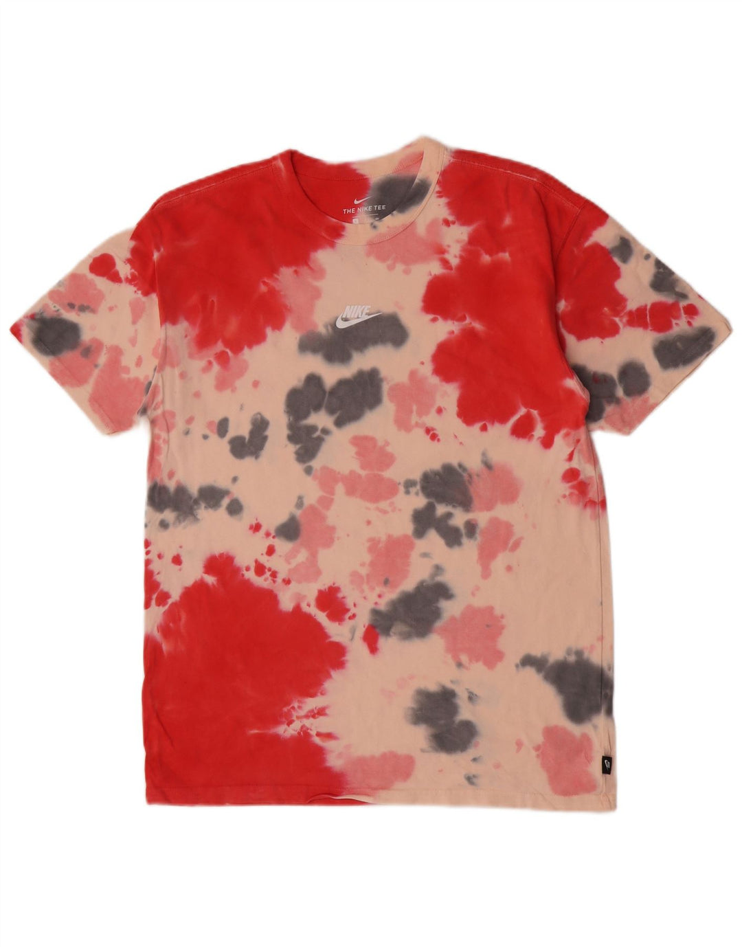 T-shirt męski NIKE, mały, wielokolorowy, bawełniany Tie Dye