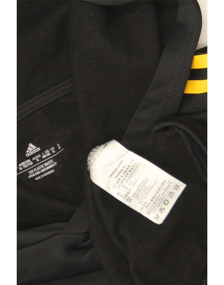 Męska bluza z kapturem Adidas Graphic XL Czarny poliester