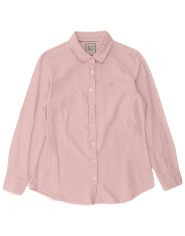 Koszula damska Crew Clothing UK 12, średni, różowy, bawełniany