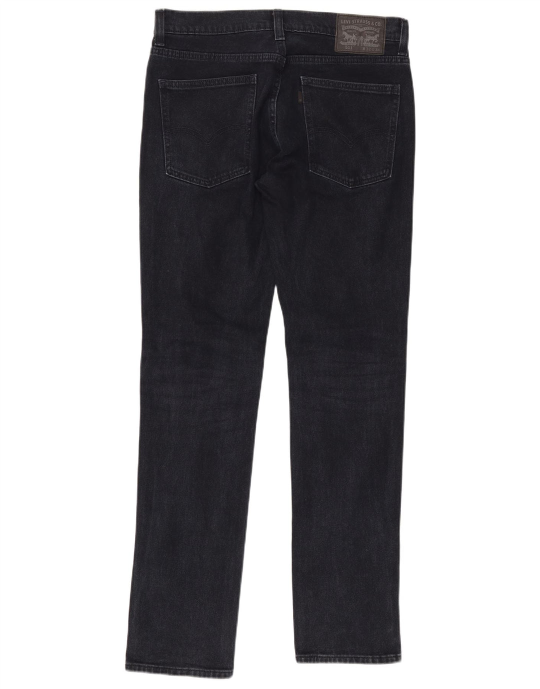 Męskie jeansy LEVI'S 511 Slim W32 L34 Granatowa bawełna