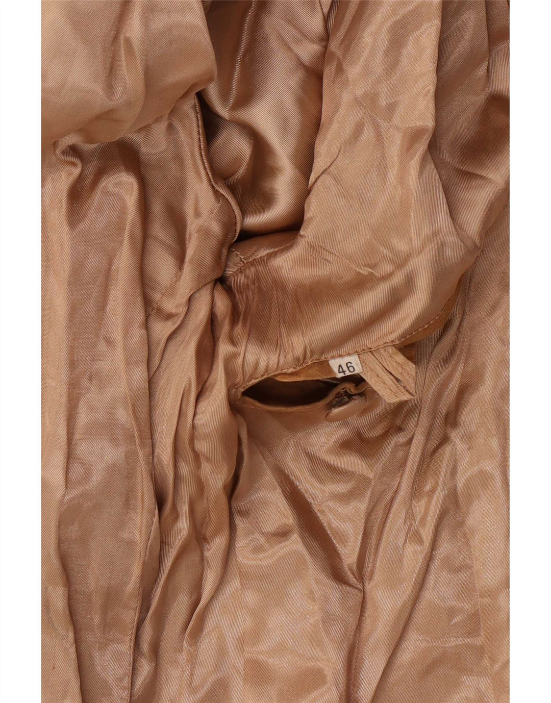 Vintage męska zamszowa kurtka IT 46 Small Beige