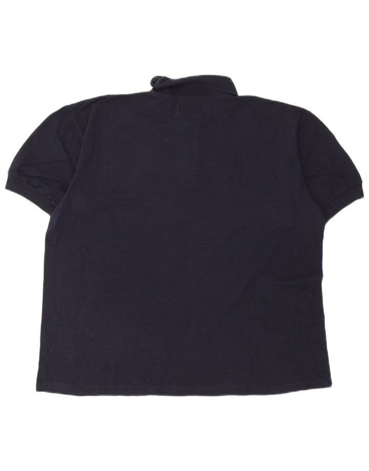Męska koszulka polo XL, granatowa, bawełniana Dack's
