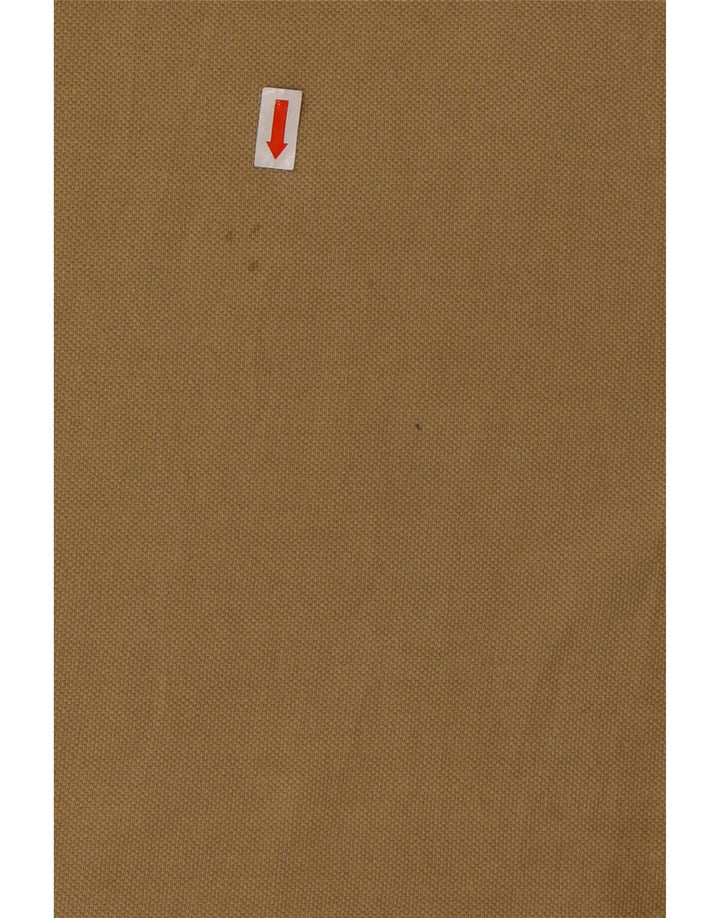 Męska koszulka polo KAPPA, duża, beżowa, bawełniana