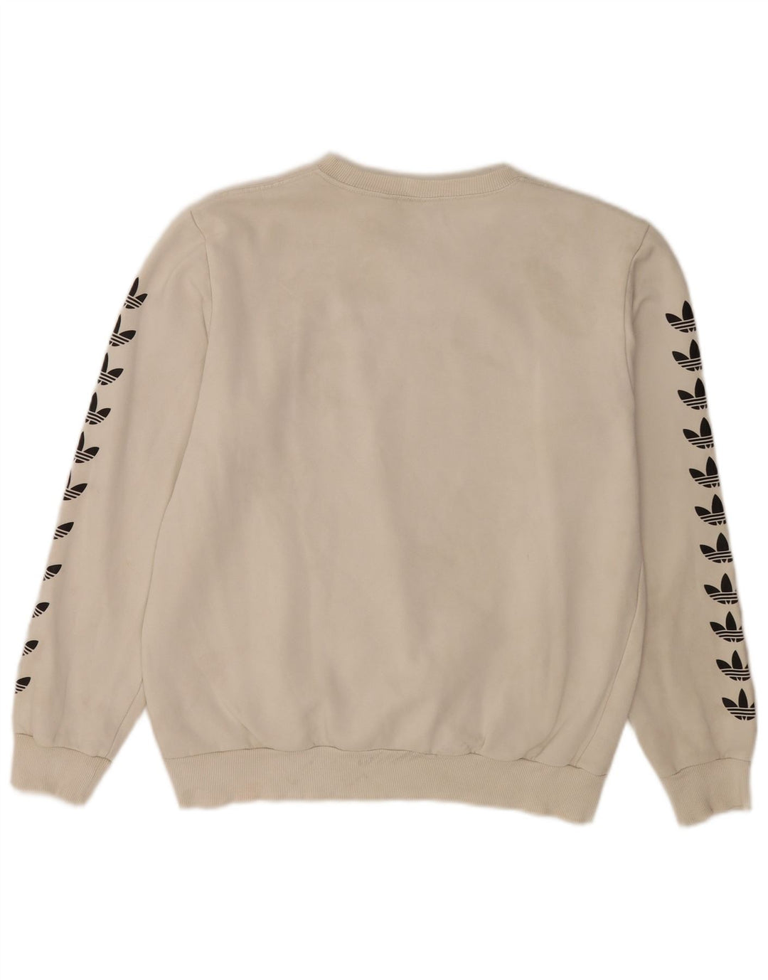 Damska bluza Adidas Graphic Jumper UK 14 Średnia biała bawełna