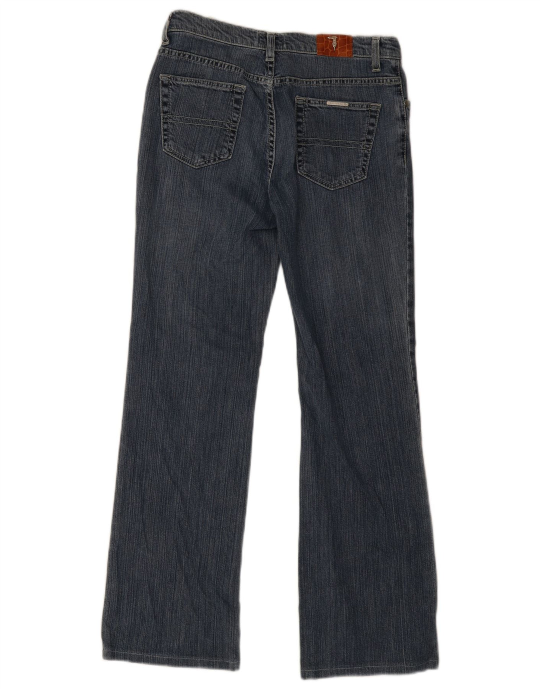 Damskie jeansy Bootcut TRUSSARDI W27 L29 Niebieskie, bawełniane