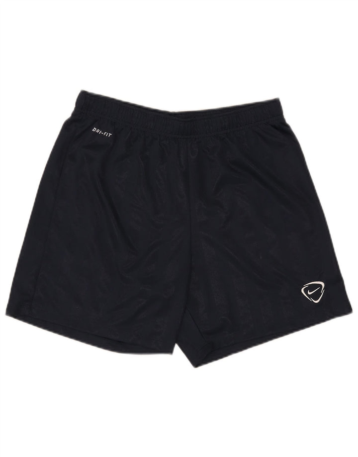 Męskie spodenki sportowe Nike Dri Fit, poliester w średnie granatowe paski