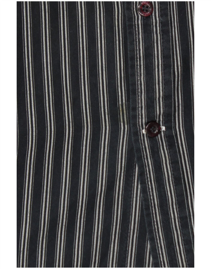 Koszula męska MUSTANG, duża, bawełniana w czarne paski