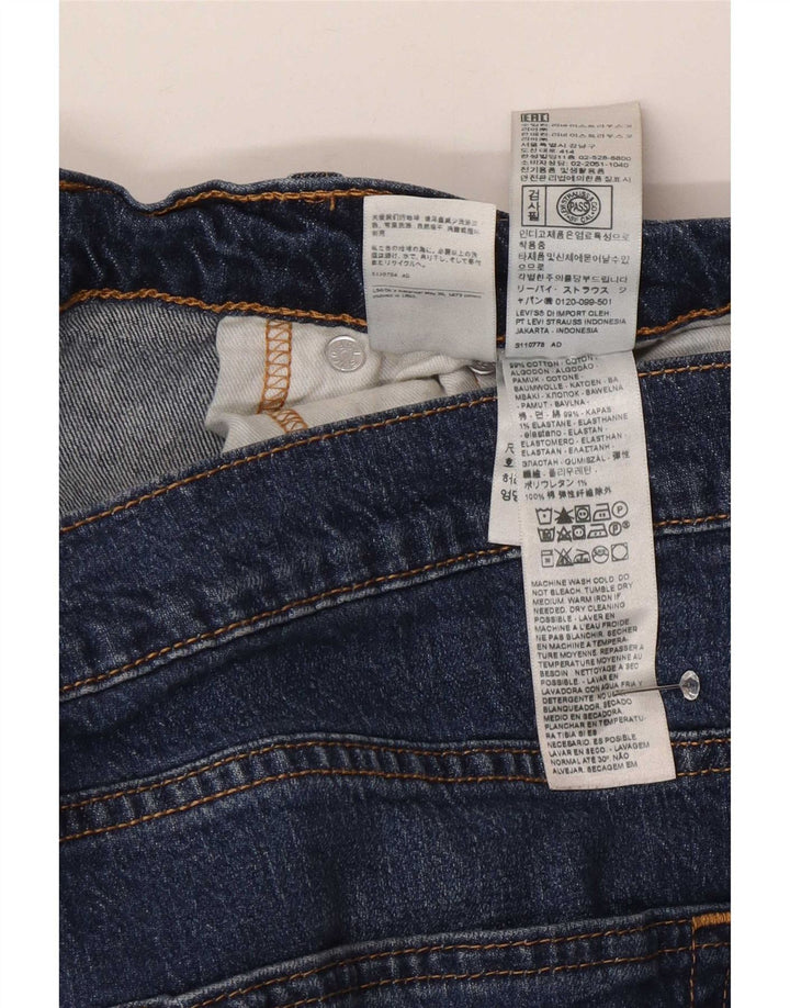 Męskie jeansy Levi's 502 Tapered W36 L30 Niebieskie bawełniane