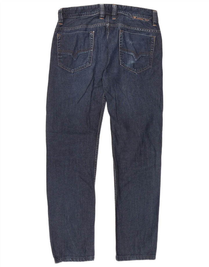 Diesel Męskie Slim Jeansy W30 L30 Granatowe Bawełniane
