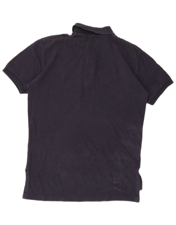 POLO RALPH LAUREN Męska koszulka polo, mała, granatowa, bawełniana